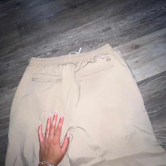 Lacoste Tan Khaki Straight Jeans Size Medium Adjustable - Picture 3 of 7